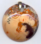 Klimt's "Mother and Child" Pendant